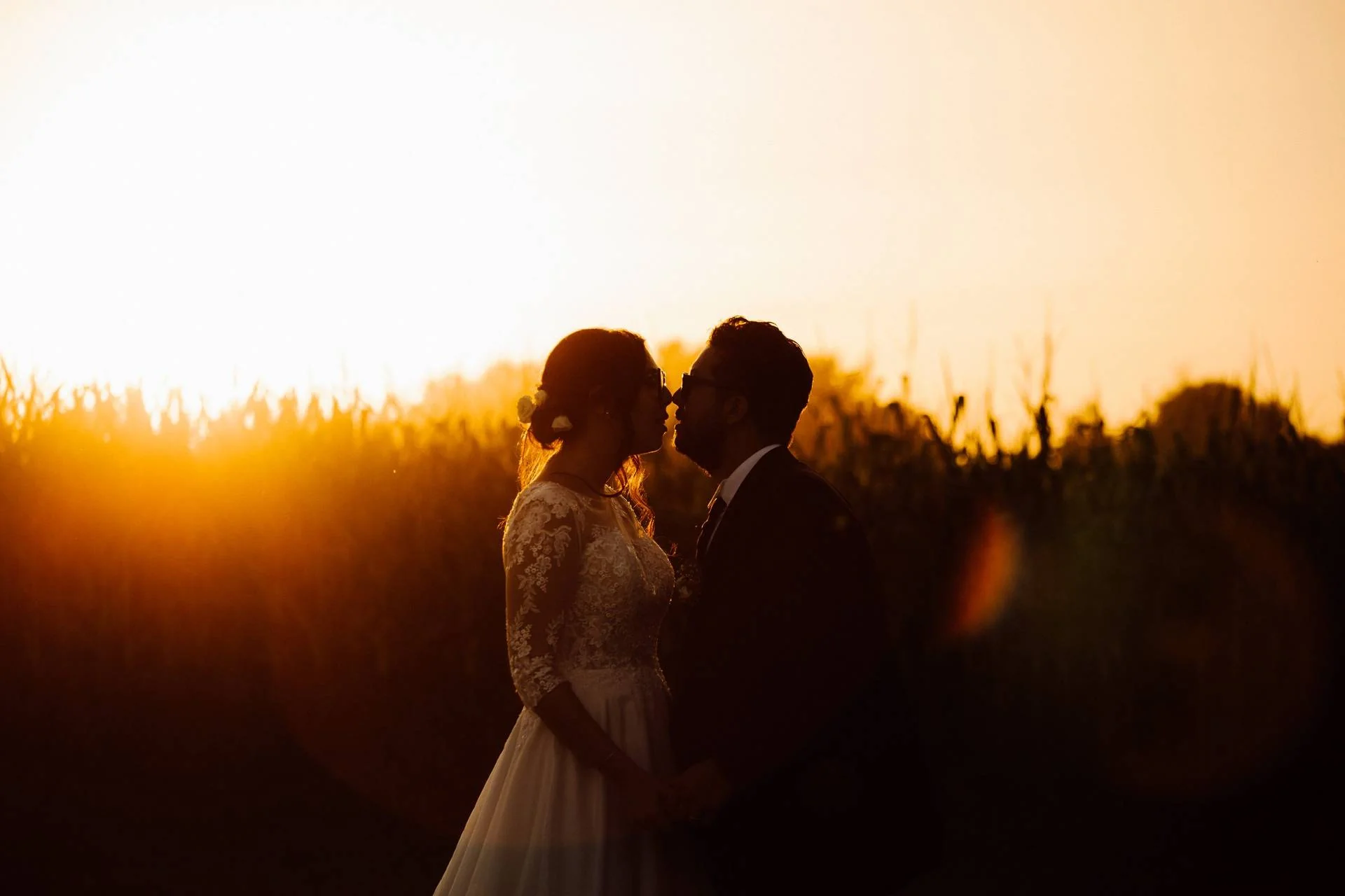 Momento di matrimonio nel Veneto